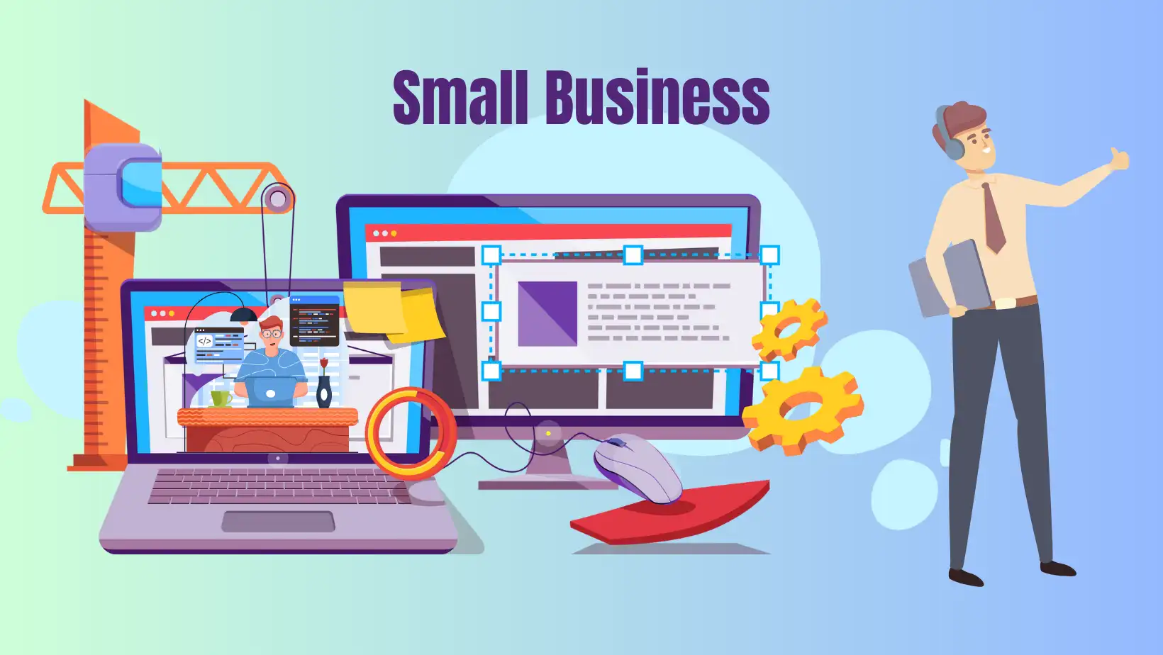 Small business website